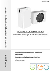 gteo A36T Notice De Montage Et De Mise En Service