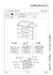 FSC Lauris 61734207 Instructions De Montage