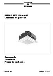 REMKO RKT 680 Mode D'emploi