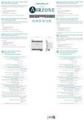 Airzone AZDI6ZMO R Serie Guide Rapide