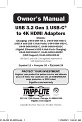 Tripp-Lite USB-C U444-06N-H4-C Mode D'emploi