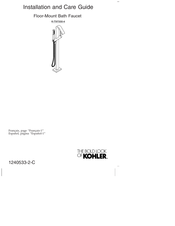 Kohler K-T97330-4 Guide D'installation Et D'entretien