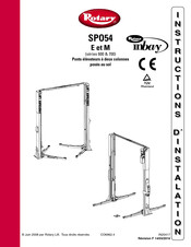 Rotary 600 Serie Instructions D'installation