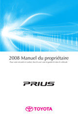 Toyota Prius 2008 Manuel Du Propriétaire