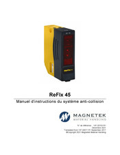 Magnetek REFLX45-ADH Manuel D'instructions