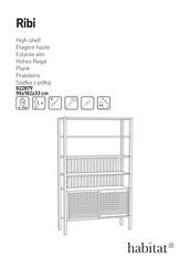 Habitat Ribi 822879 Instructions D'assemblage