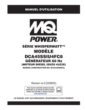 MQ Power WHISPERWATT DCA45SSIU4FC8 Manuel D'utilisation