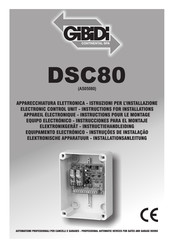 GiBiDi AS05080 Instructions D'installation