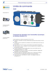 Trox Technik XM0 Fiche Technique