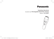 Panasonic ER-GB37 Consignes D'utilisation