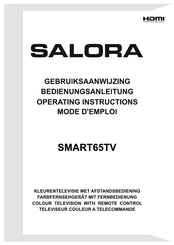 Salora SMART65TV Mode D'emploi
