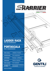 Gentili G2000 HARRIER Manuel D'utilisation Et D'entretien