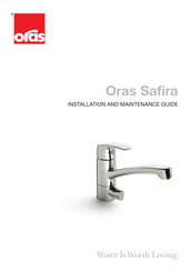 Oras Safira 1030F-105 Instructions D'installation
