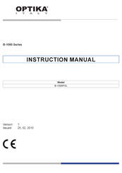 Optika Italy B-1000POL Manuel D'instructions