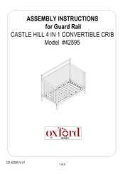 OXFORD BABY CASTLE HILL 42595 Instructions De Montage