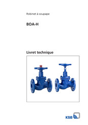 KSB BOA-H Série Livret Technique