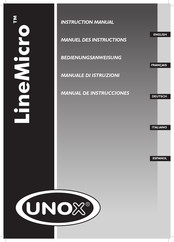 Unox LineMicro XF023 Manuel D'instruction