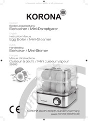 Korona 25303 Manuel D'instructions