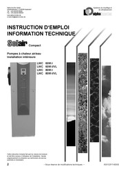alpha innotec Solair Compact LWC 60M-I/VL Instructions D'emploi