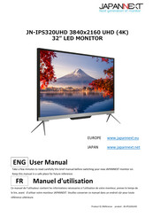 JAPANNEXT JN-IPS320UHD Manuel D'utilisation