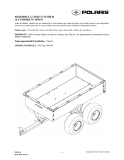 Polaris 2878231 Mode D'emploi