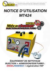 MecaTech MT424 Notice D'utilisation