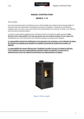 FireMatic C 16 Manuel D'instructions