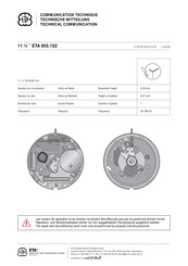 eta 955.102 Communication Technique