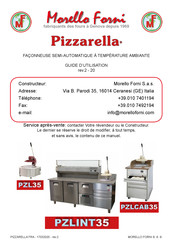 Morello Forni Pizzarella PZLCAB35 Guide D'utilisation