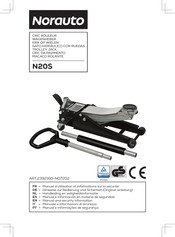 NORAUTO 2392160 Manuel D'utilisation Et Informations Sur La Sécurité