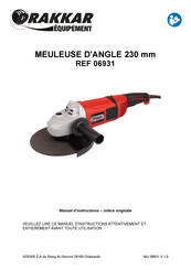 DRAKKAR 06931 Manuel D'instructions-Notice Originale