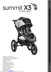 Baby Jogger summit X3 Instructions Pour L'assemblage