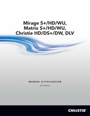 Christie Mirage WU7 Manuel D'utilisation