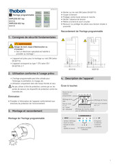 Theben SIMPLEXA 601 top Manuel D'instructions