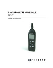 Prostat PHT-771 Guide D'utilisation