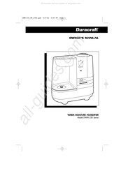 Duracraft DWM-250 Serie Guide D'utilisation