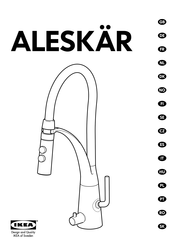 IKEA ALESKAR Mode D'emploi