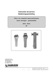 HANKISON HF 5 Instructions De Service