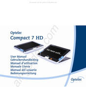 Optelec Compact 7 HD Manuel D'utilisation