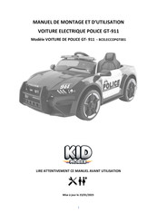JT2D KID Mobile GT-911 Manuel De Montage Et D'utilisation