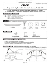 AVS Bugflector II Instructions D'installation