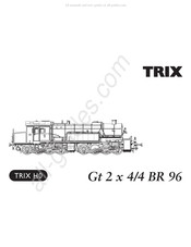 Trix H0 Gt 2x4/4 BR 96 Manuel D'instructions