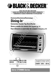 Black & Decker CTO9000 Serie Guide D'entretien Et D'utilisation