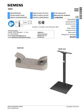 Siemens SIRIUS 3SB39 Instructions De Service