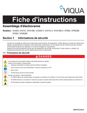 Viqua VH200-V Fiche D'instructions