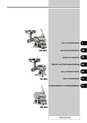 Fimar AB.8/D Emploi Et Entretien