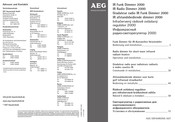 AEG 2000 Instructions D'opération Et D'installation