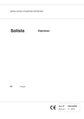 N&W Global Vending Solista Espresso Installation Utilisation Entretien