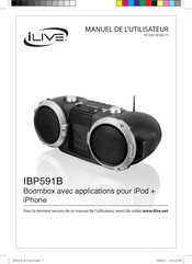 iLive IBP591B Manuel De L'utilisateur