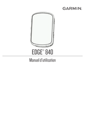 Garmin EDGE 840 Manuel D'utilisation